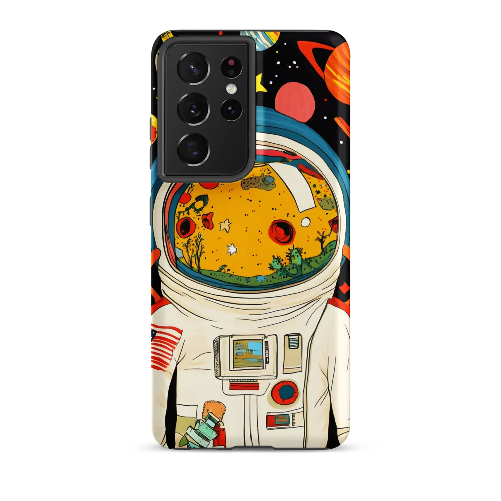 Cosmic Curiosity: Journey Within the Helmet