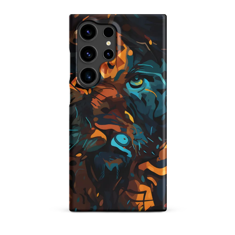 Tropical Enigma: A Wildlife Quartet | Phone Case |  S24 Ultra | Snap Case | Matte