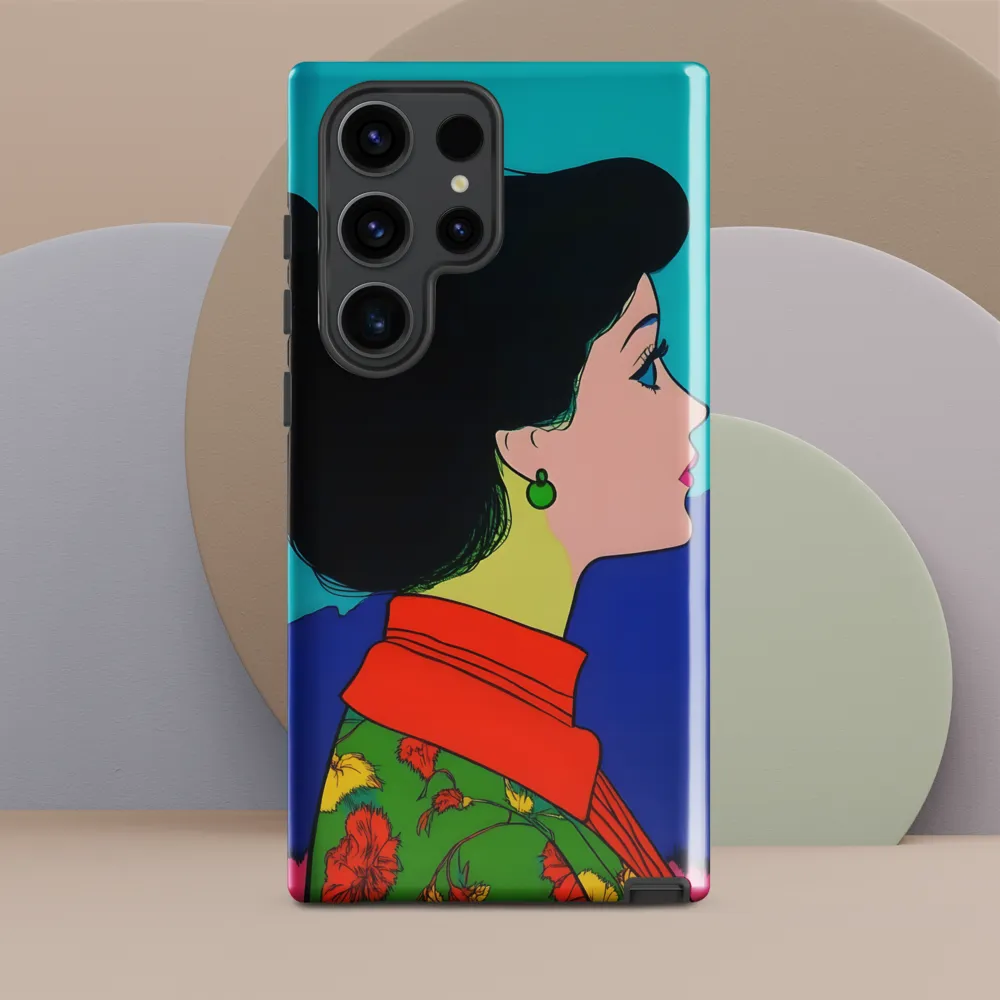 Whispers of Color: A Pop Art Portrait