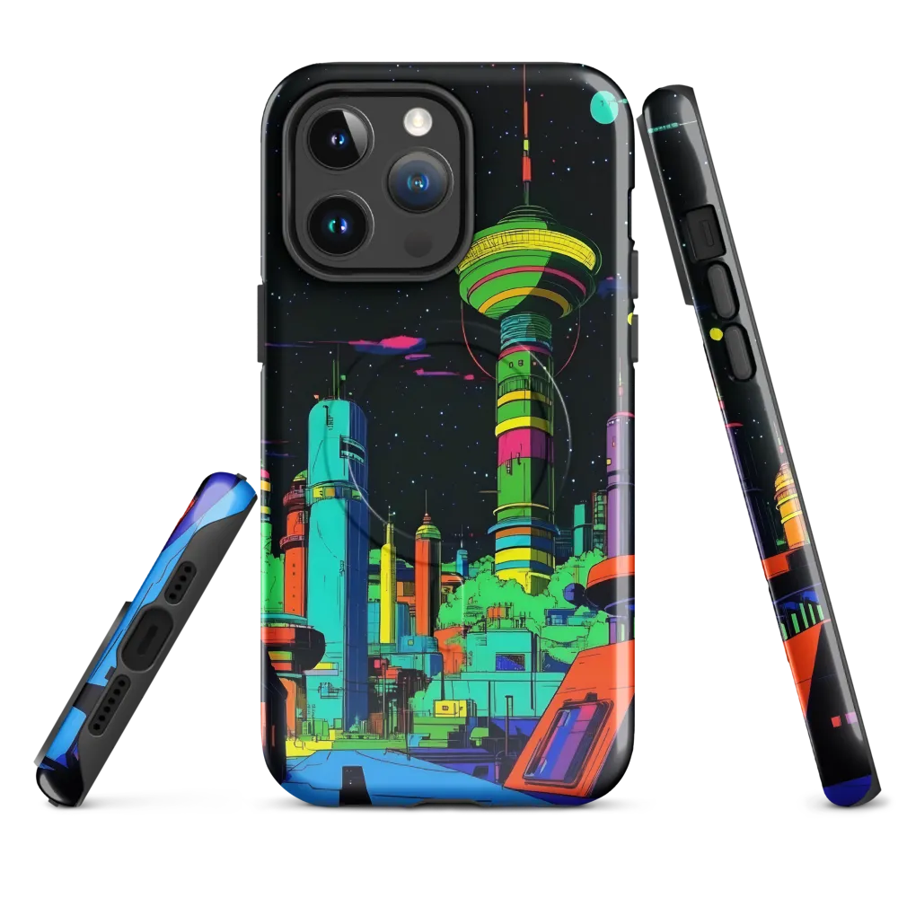 Neon Dreams: A Futuristic Cityscape
