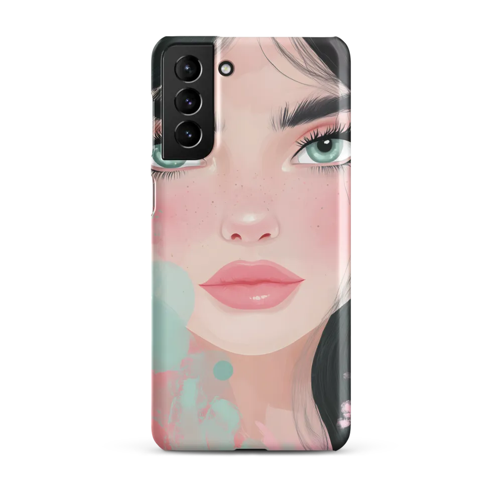 Dreamy Serenity: Portrait of a Young Woman