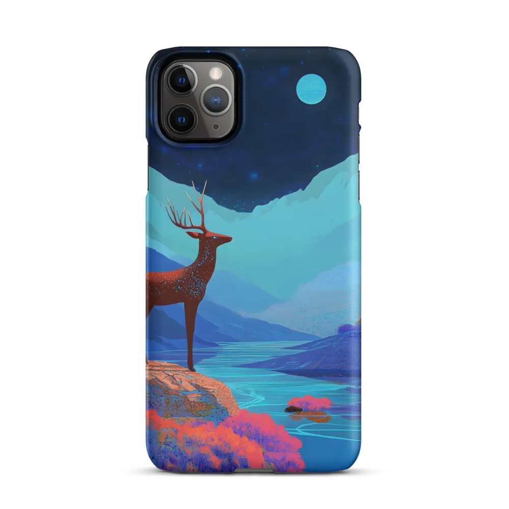 Cosmic Serenity: The Starlit Stag