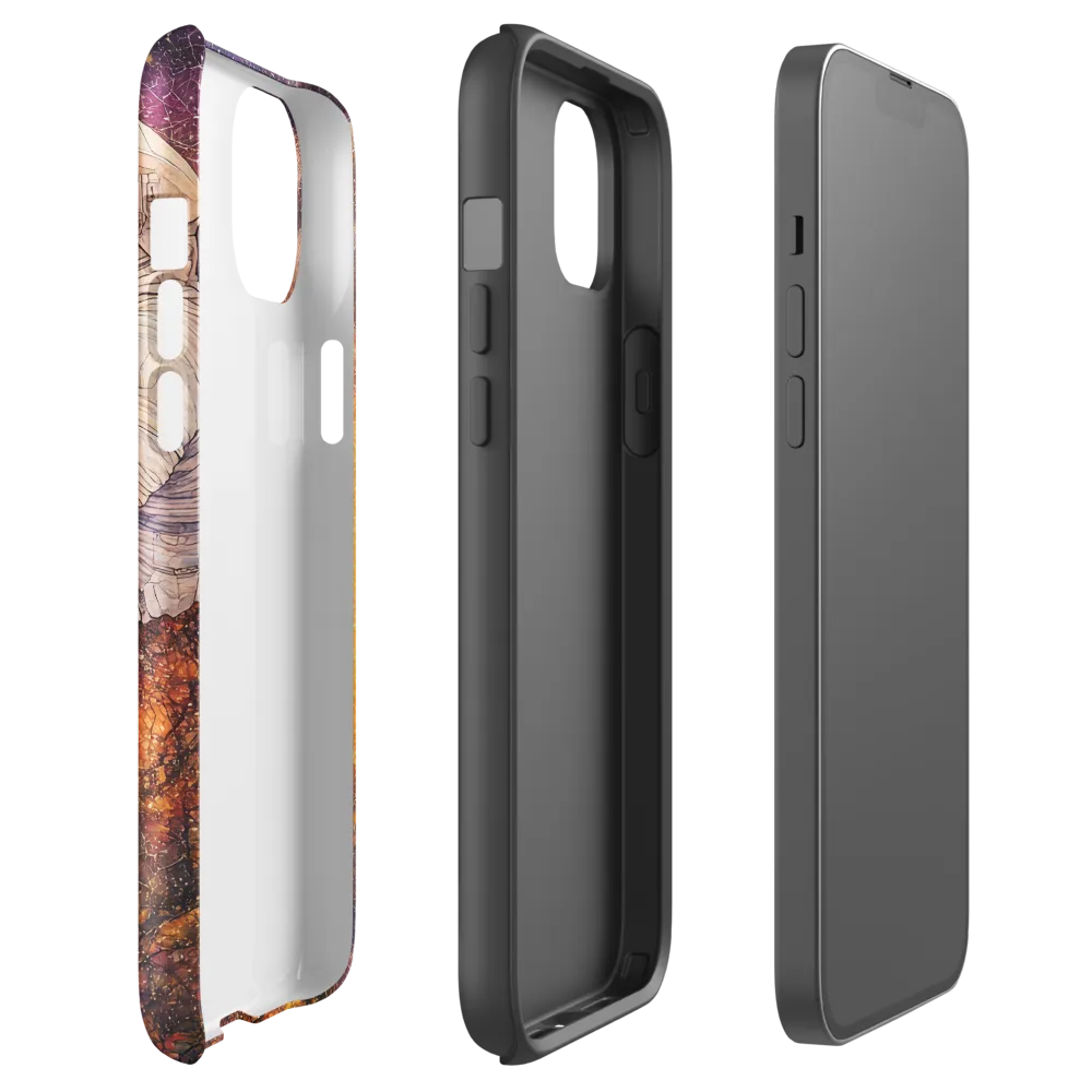 Cosmic Contemplation | Phone Case |  14 Plus | Tough Case | Glossy