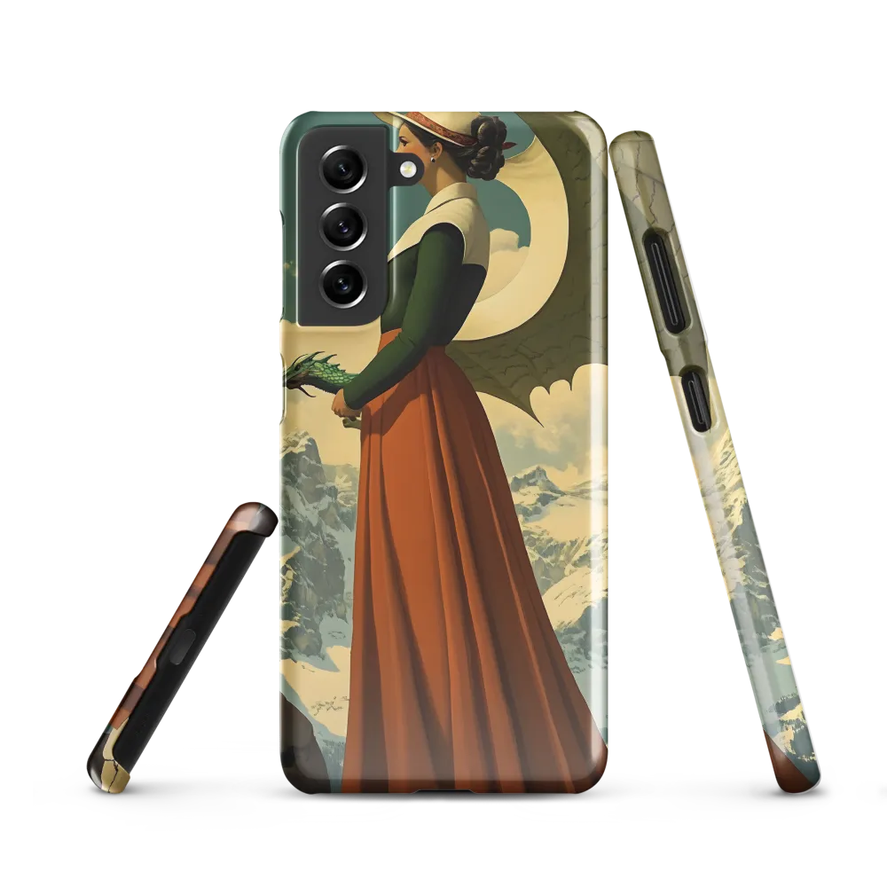 Mystic Harmony: The Dragon Keeper | Phone Case |  S21 | Snap Case | Glossy