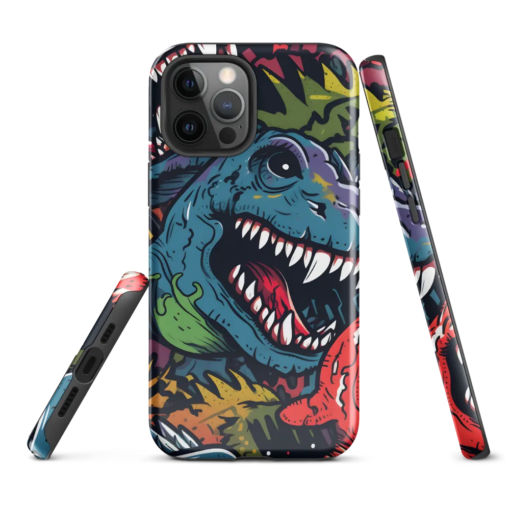 Dino Mania: A Colorful Frenzy