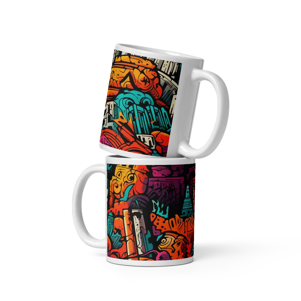 Vibrant Urban Surrealism | Mugs | Multiple Sizes & Colors