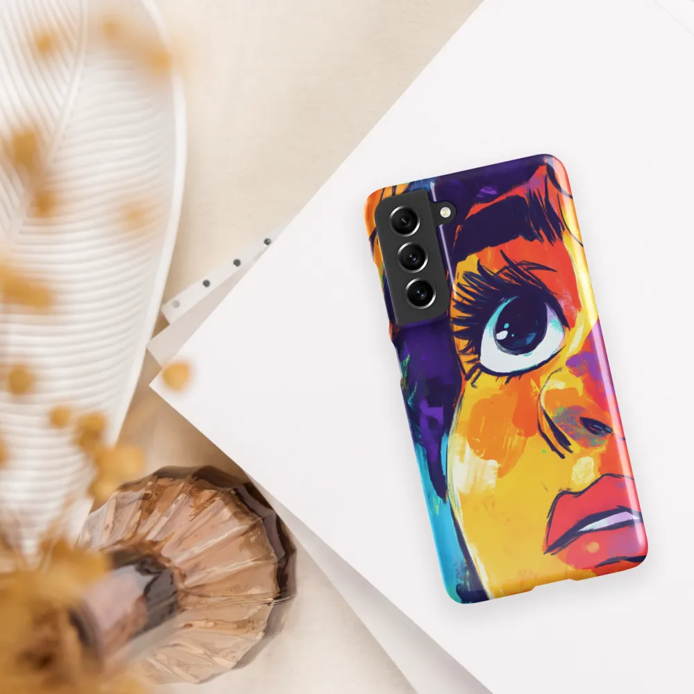 Eyes Full of Wonder | Phone Case |  S21 FE | Snap Case | Glossy