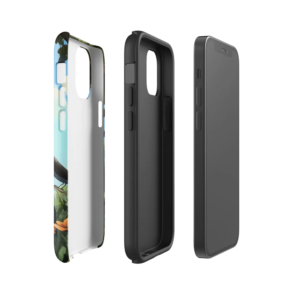 Whispers of Nature | Phone Case |  12 mini | Tough Case | Glossy