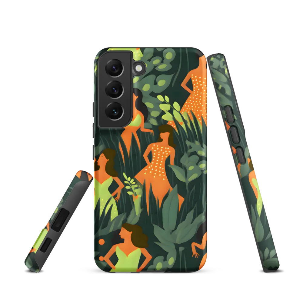 Playful Harmony in Patterns | Phone Case |  S22 | Tough Case | Matte