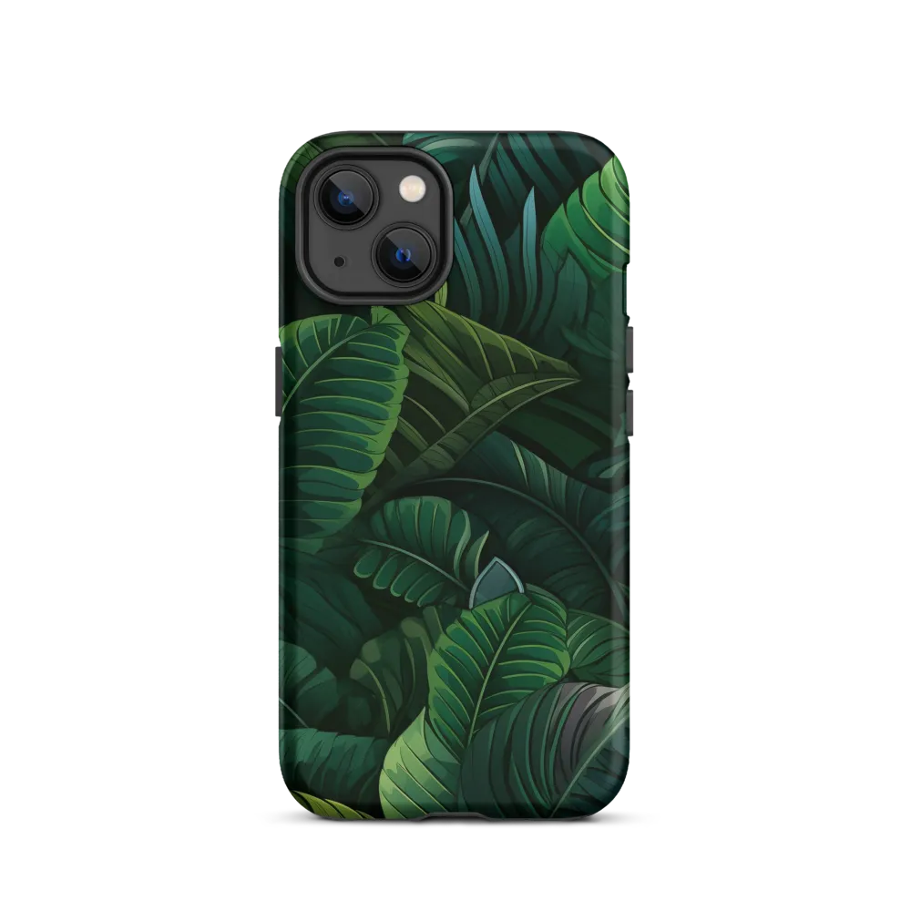 Lush Canopy: A Tropical Foliage Study