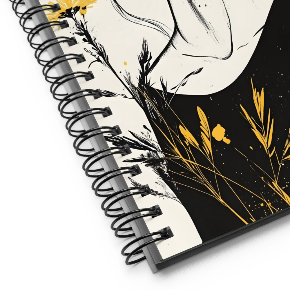 Whispers of Serenity | Spiral Notebook