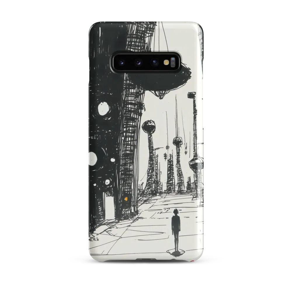 The Echoing Silence of Tomorrow | Phone Case |  S10 Plus | Snap Case | Glossy