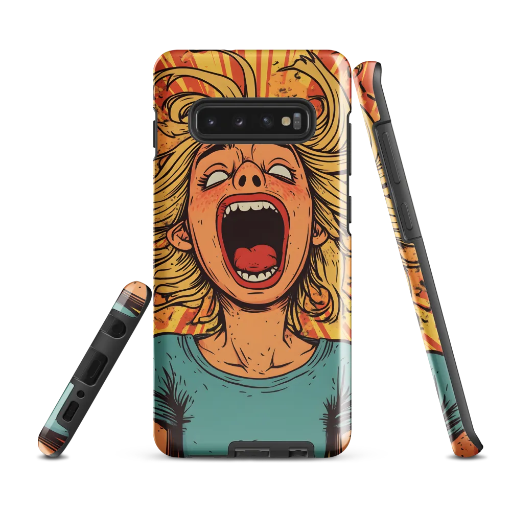 Unleashed Frustration | Phone Case |  S10 Plus | Tough Case | Glossy