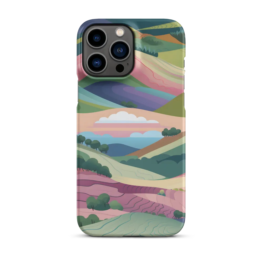 Harmonious Hills | Phone Case |  13 Pro Max | Snap Case | Matte