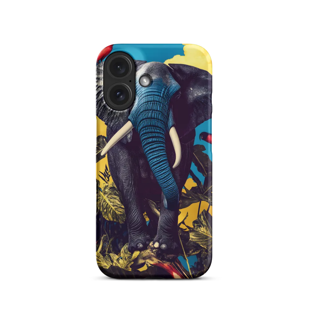 Elephant Dreams in Vibrant Colors | Phone Case |  16 | Snap Case | Matte