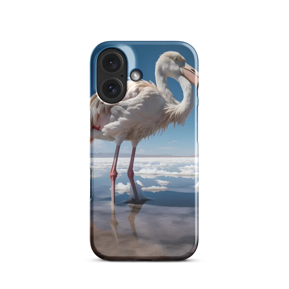 Graceful Solitude of a Flamingo | Phone Case |  16 | Snap Case | Glossy