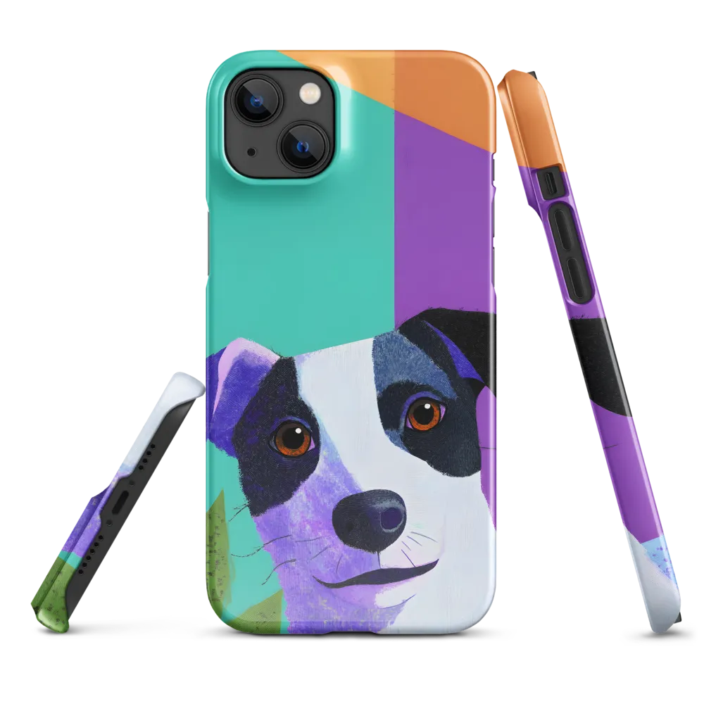 Joyful Canine | Phone Case |  14 Plus | Snap Case | Glossy