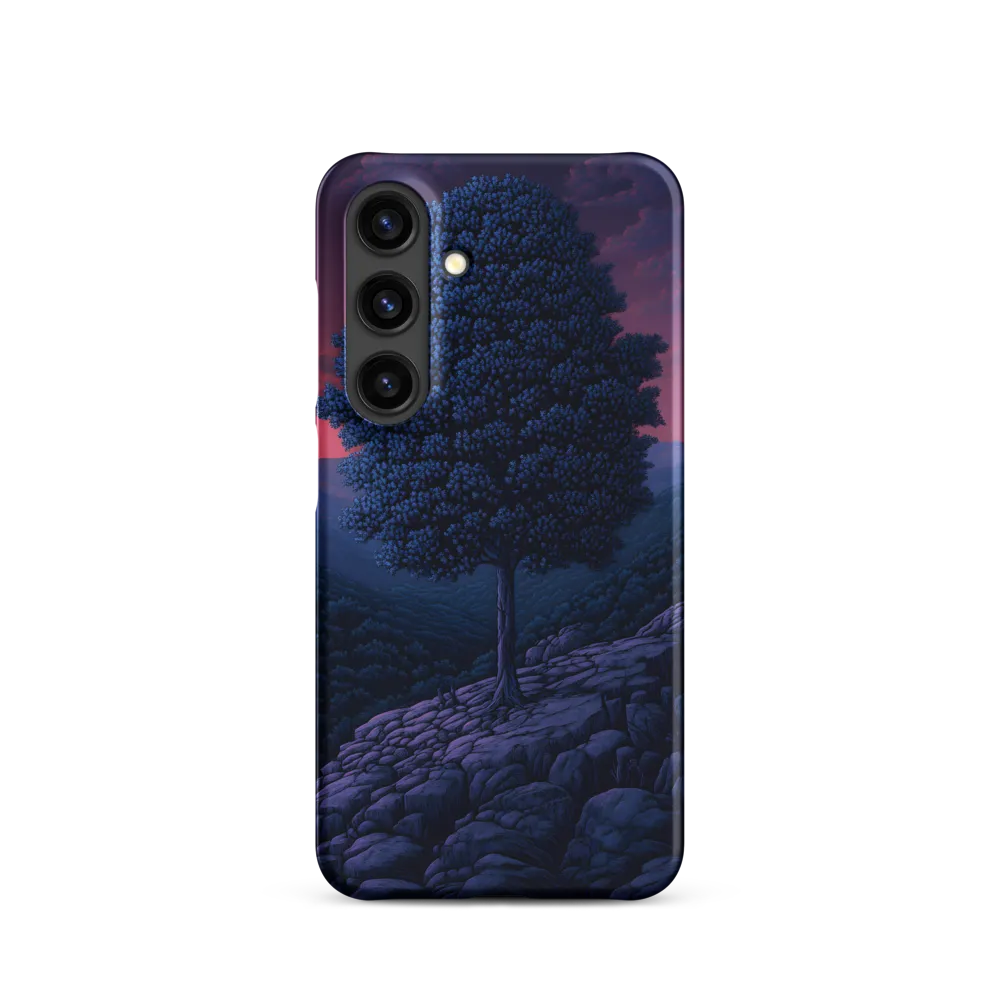 Solitary Sentinel: A Tree at Dusk