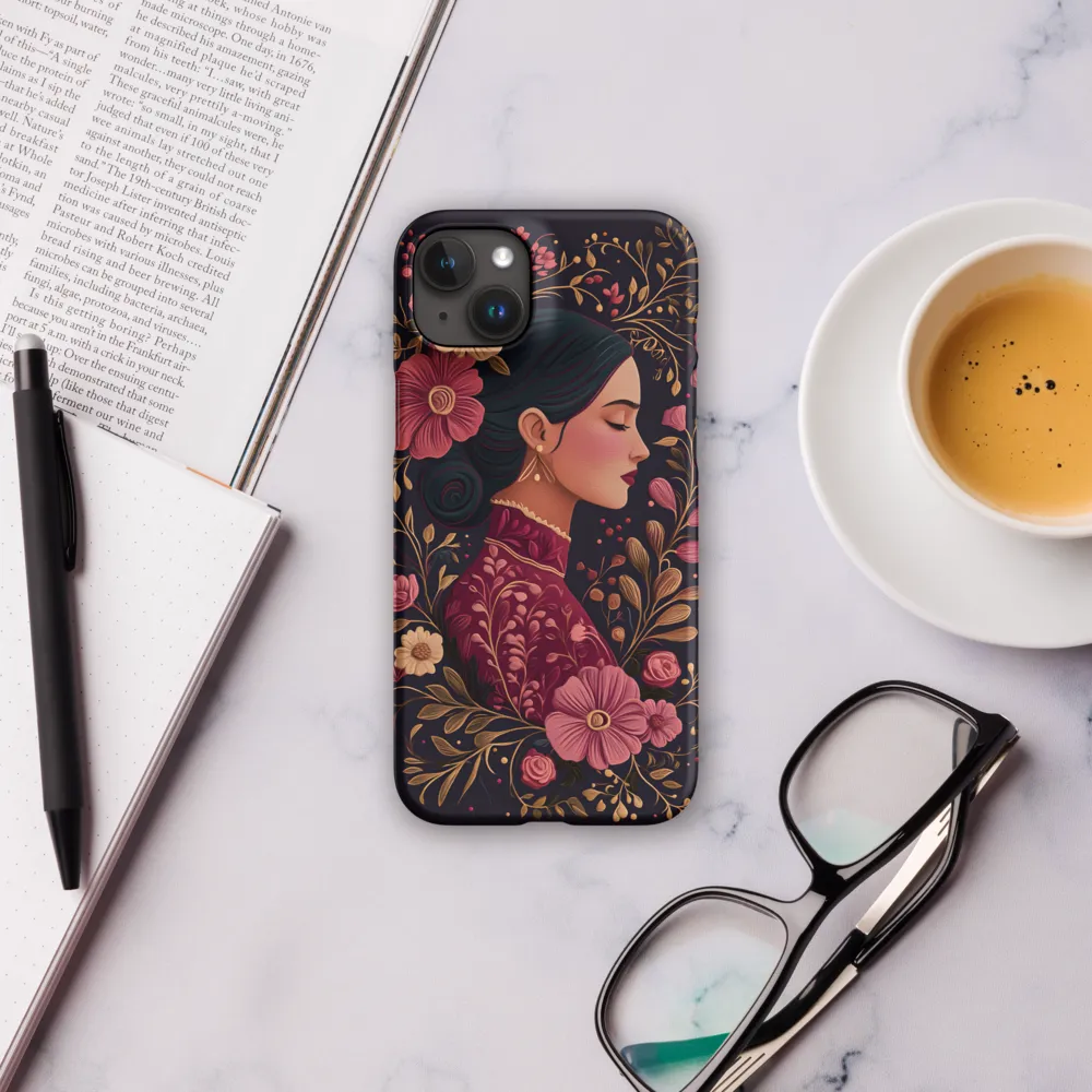 Portrait of Serenity | Phone Case |  15 Plus | Snap Case | Matte