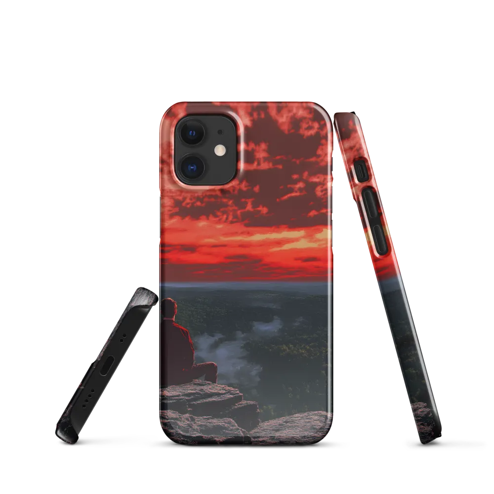 Reflections at Dusk | Phone Case |  12 Mini | Snap Case | Glossy