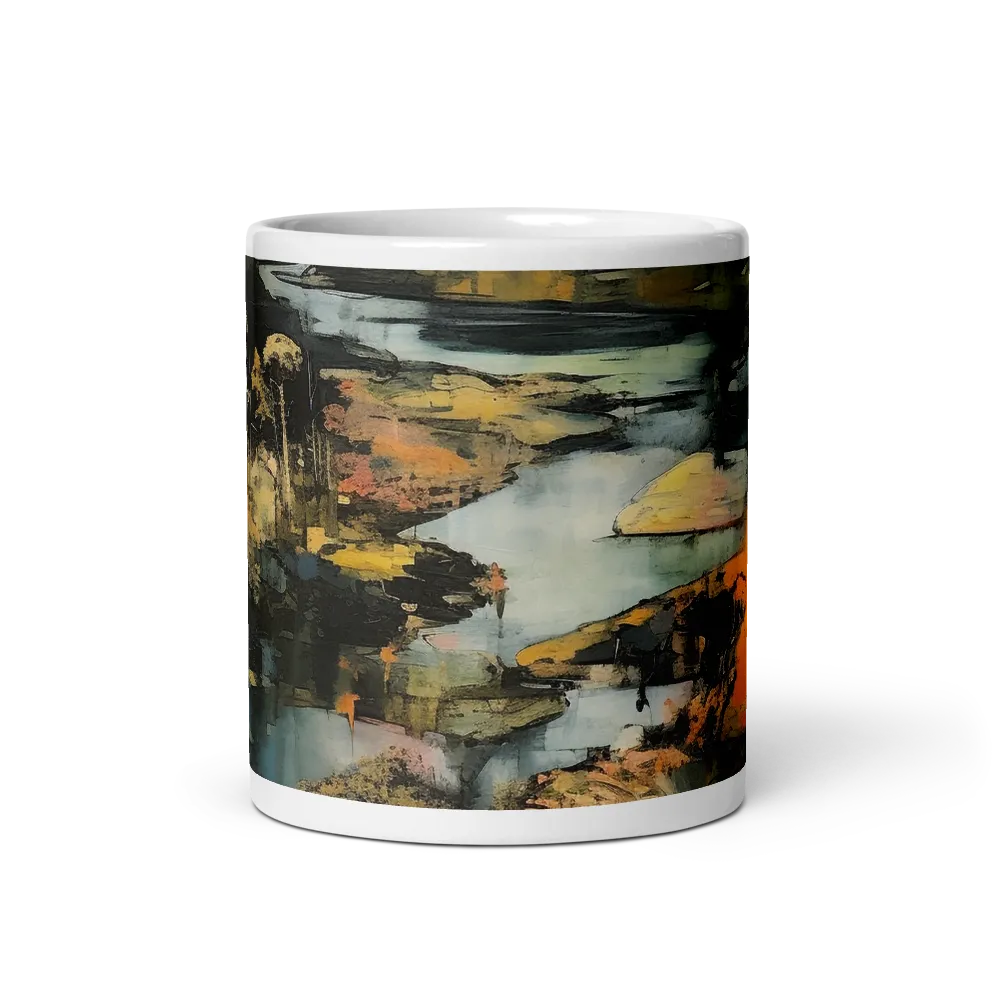 Harmony of Nature: An Abstract Journey | Mugs | Multiple Sizes & Colors