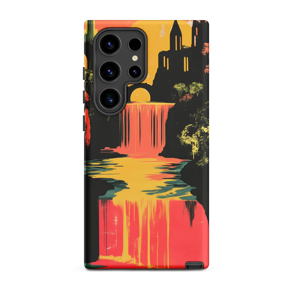 Elysian Echoes: A Surreal Reflections | Phone Case |  S24 Ultra | Tough Case | Matte