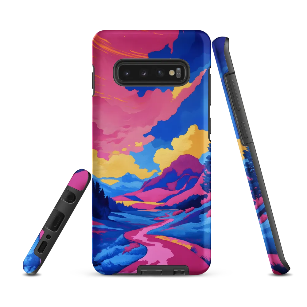 Dreamscape: The Serene River | Phone Case |  S10 Plus | Tough Case | Matte