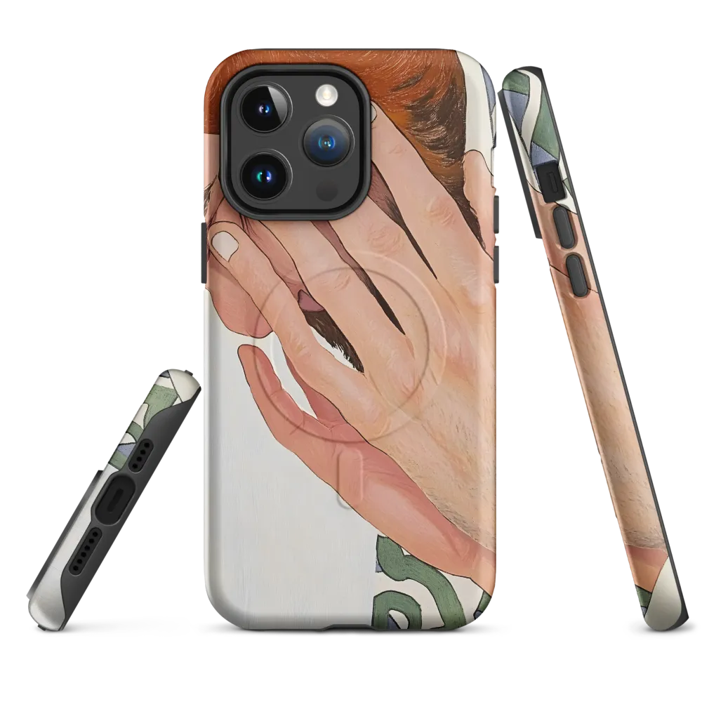 The Embrace of Hands | Phone Case |  14 Pro Max | MagSafe® Tough Case | Matte