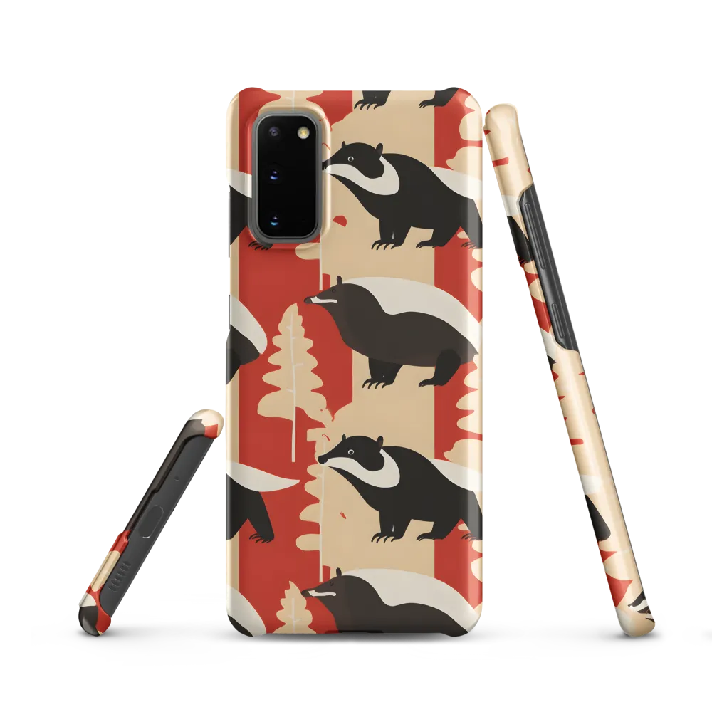 Wildlife Pattern: The Badger Tale