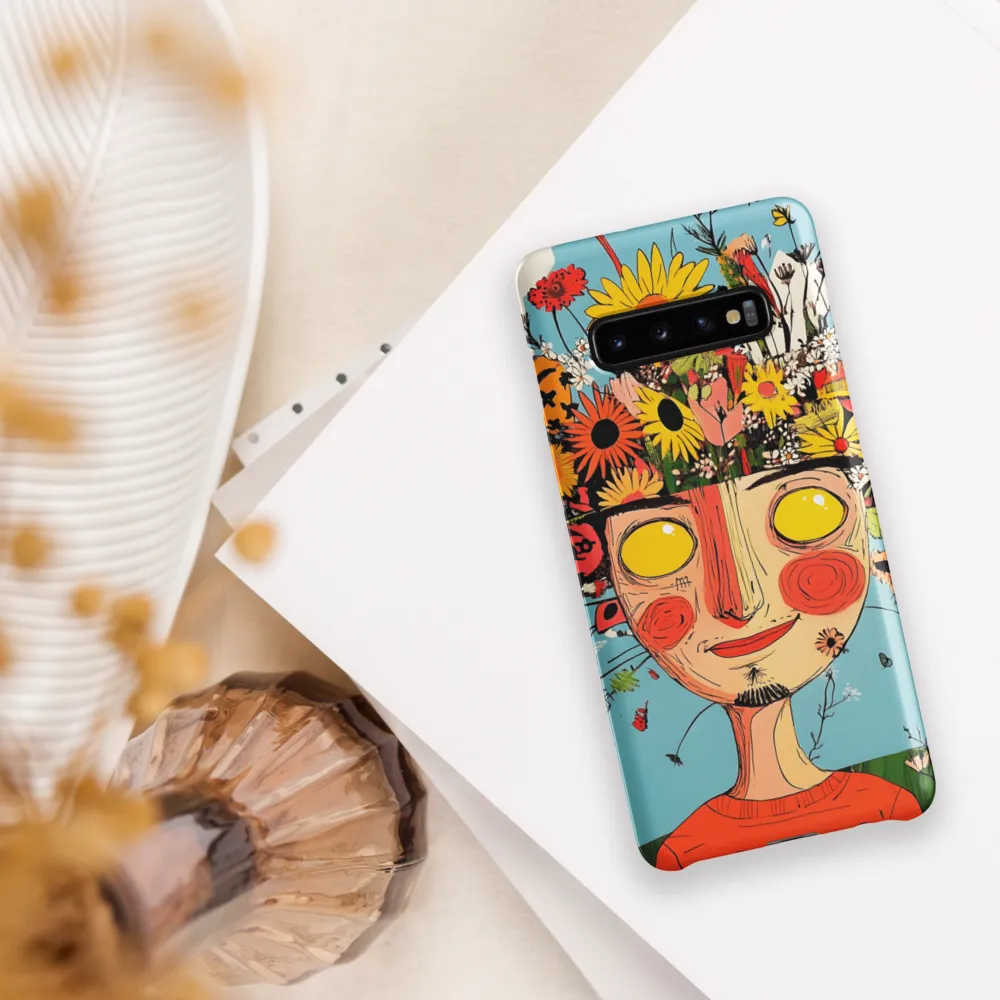 Whimsical Bloom | Phone Case |  S10 Plus | Snap Case | Matte