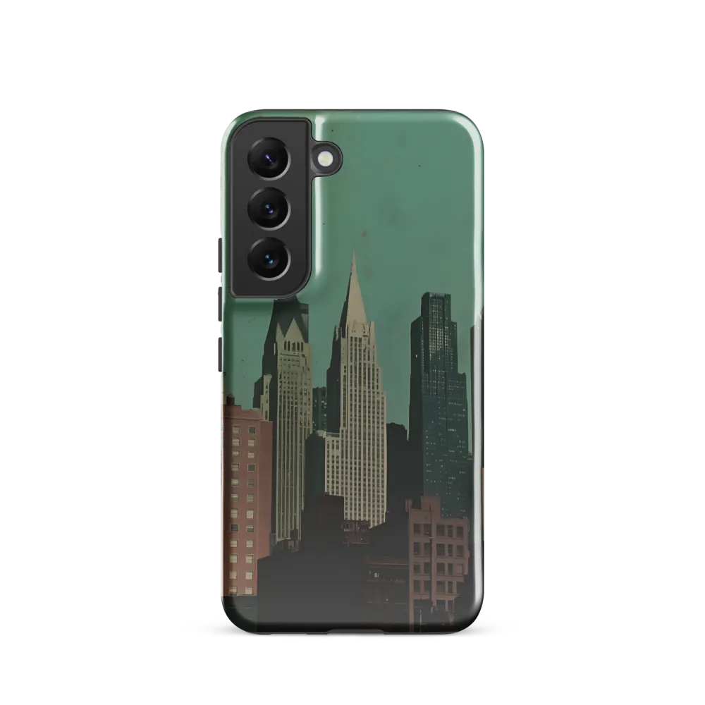 Urban Nostalgia: A Retro Cityscape