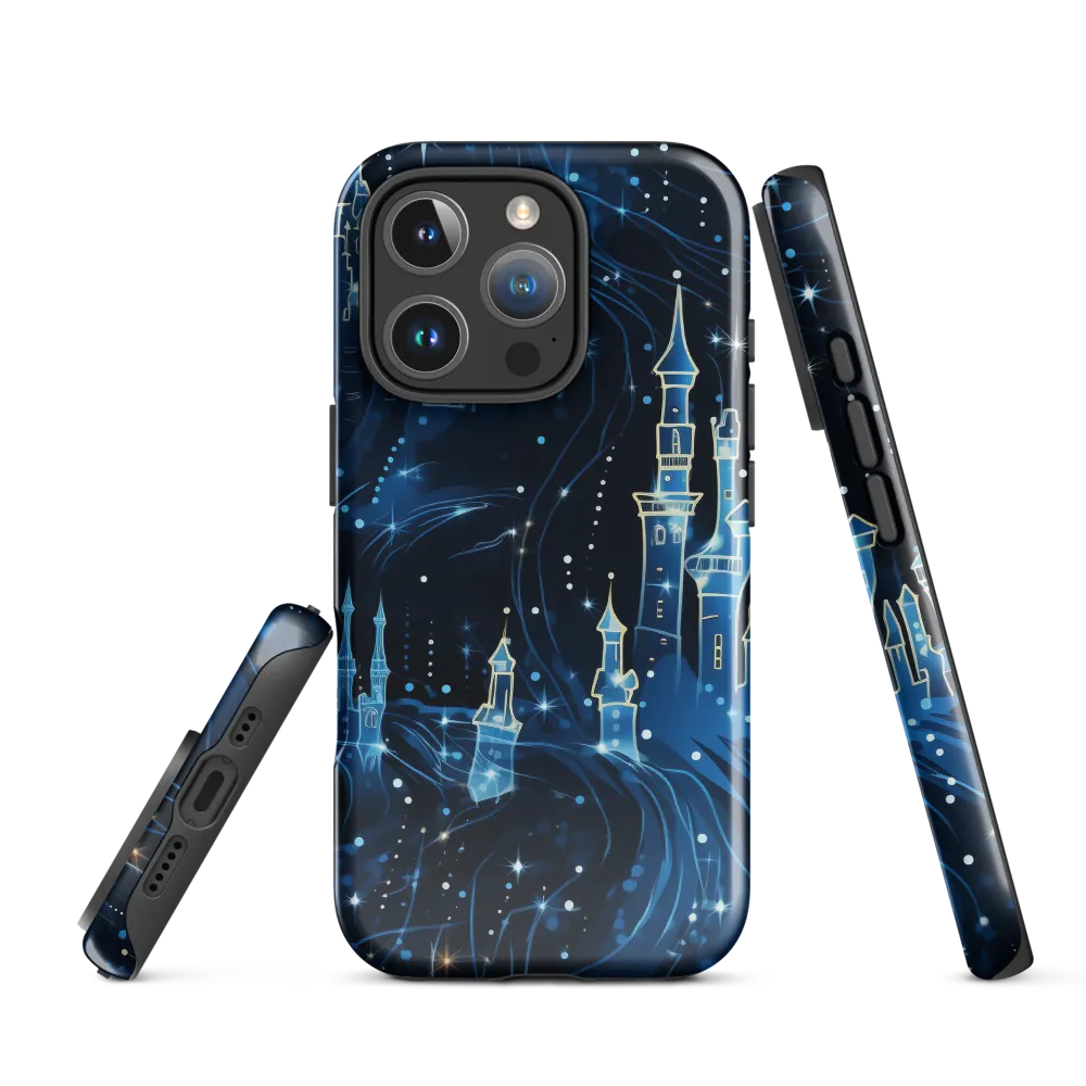 Dreamy Castles in a Starry Sky