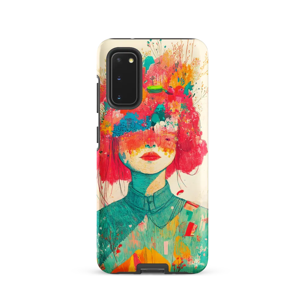 Whimsical Floral Portrait