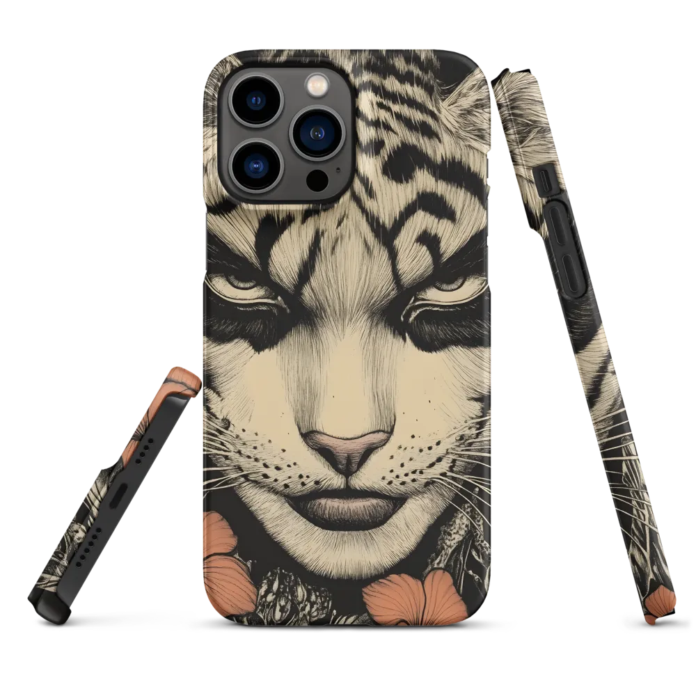Feline Majesty: The Human-Leopard Connection | Phone Case |  13 Pro Max | Snap Case | Matte