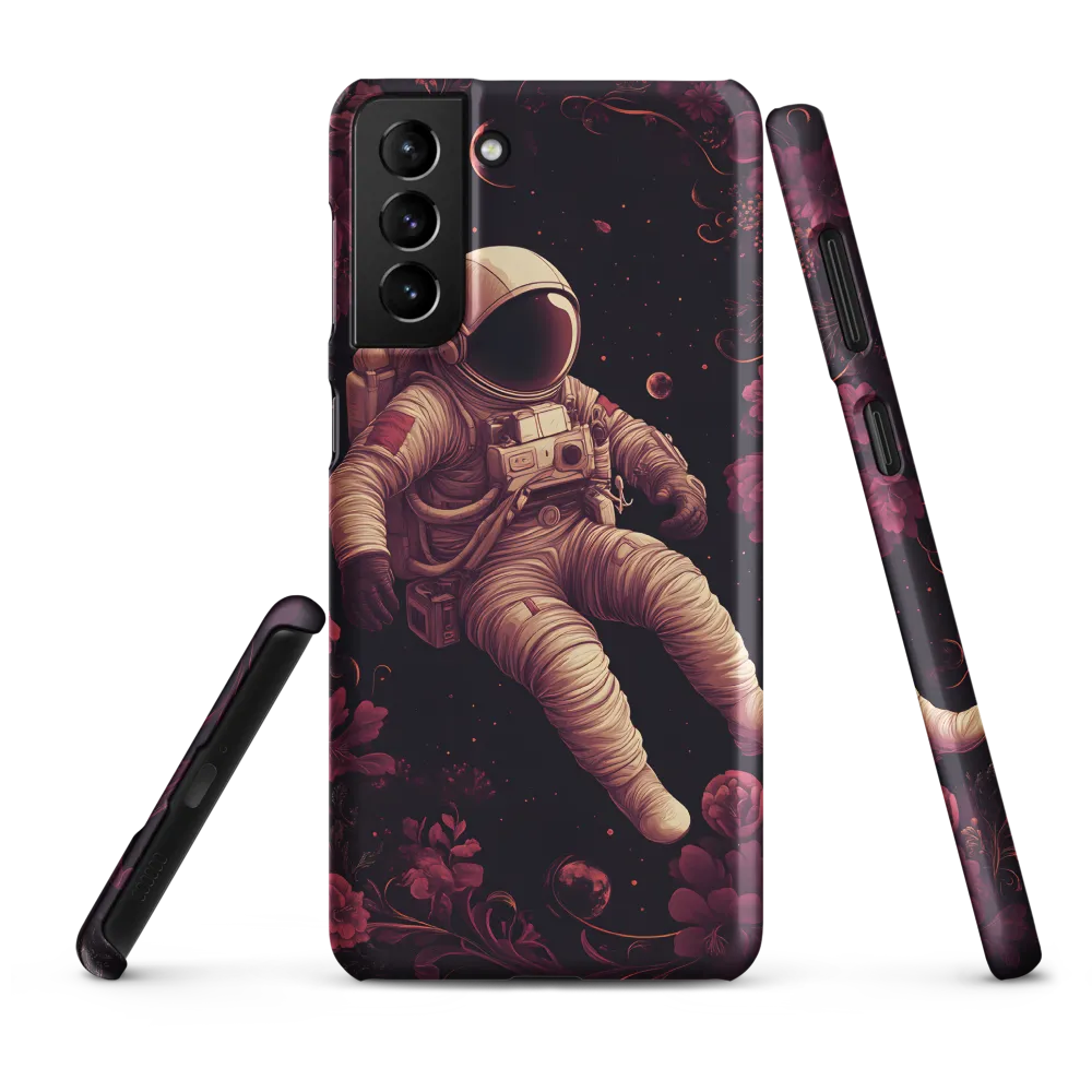 Cosmic Bloom: An Astronaut's Journey