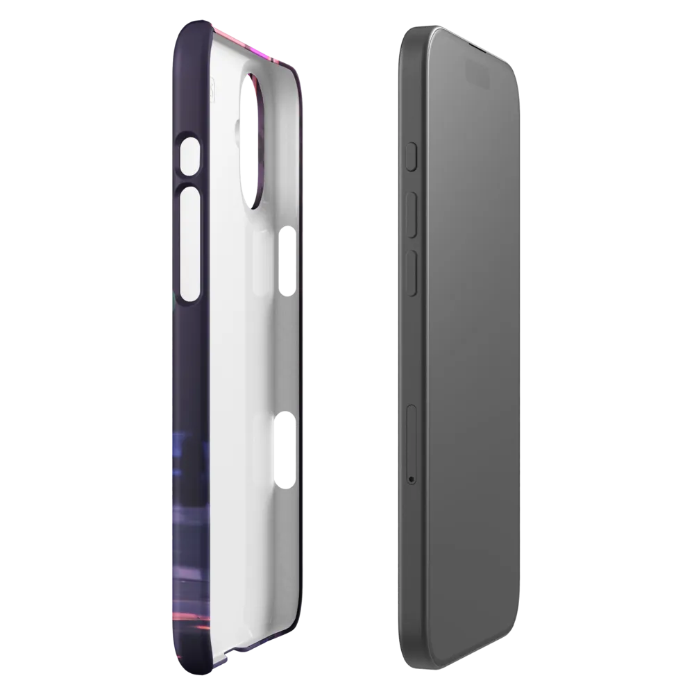 City Silhouettes at Dusk | Phone Case |  16 Plus | Snap Case | Matte