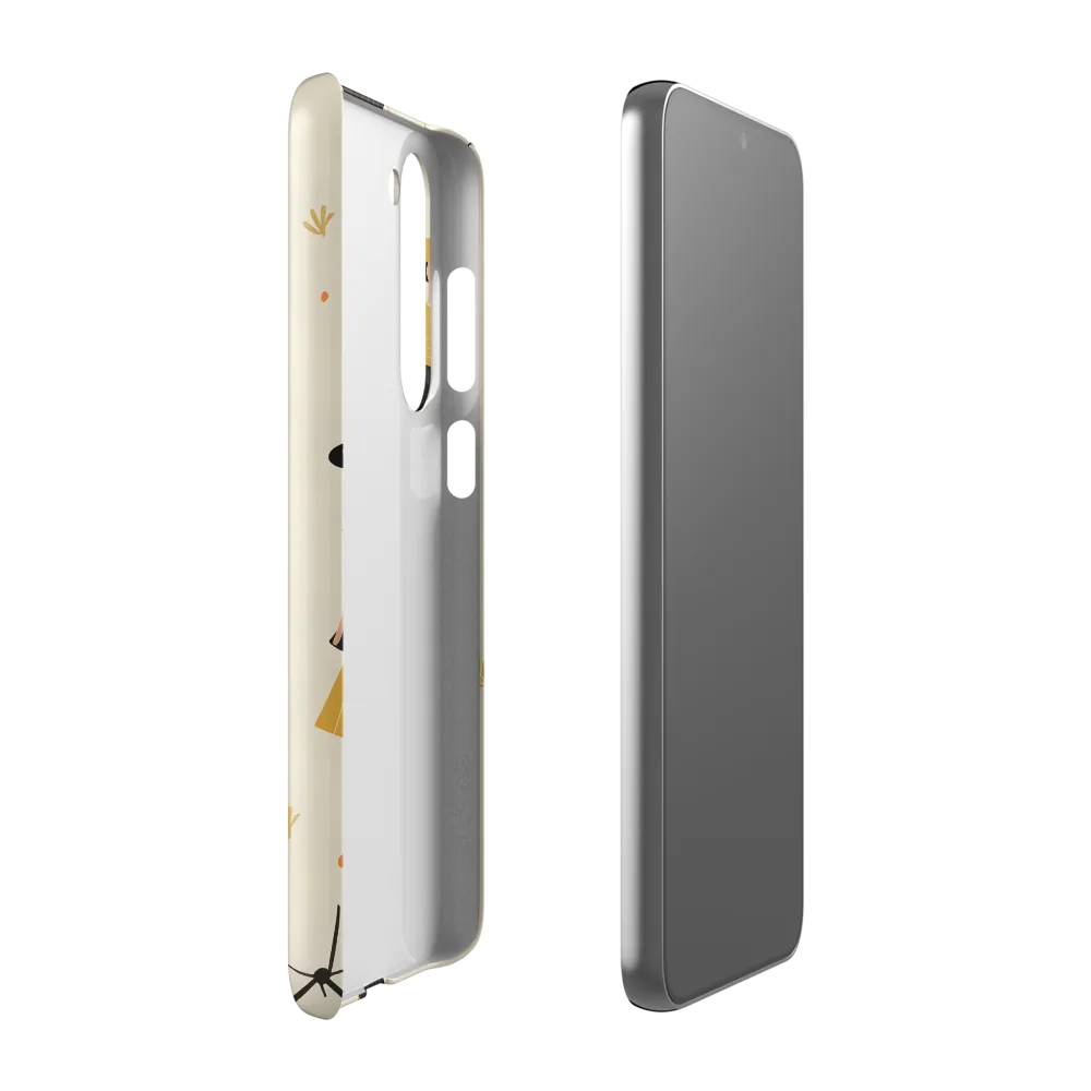 Whimsical Patterns of Nature and Femininity | Phone Case |  S23 Plus | Snap Case | Matte