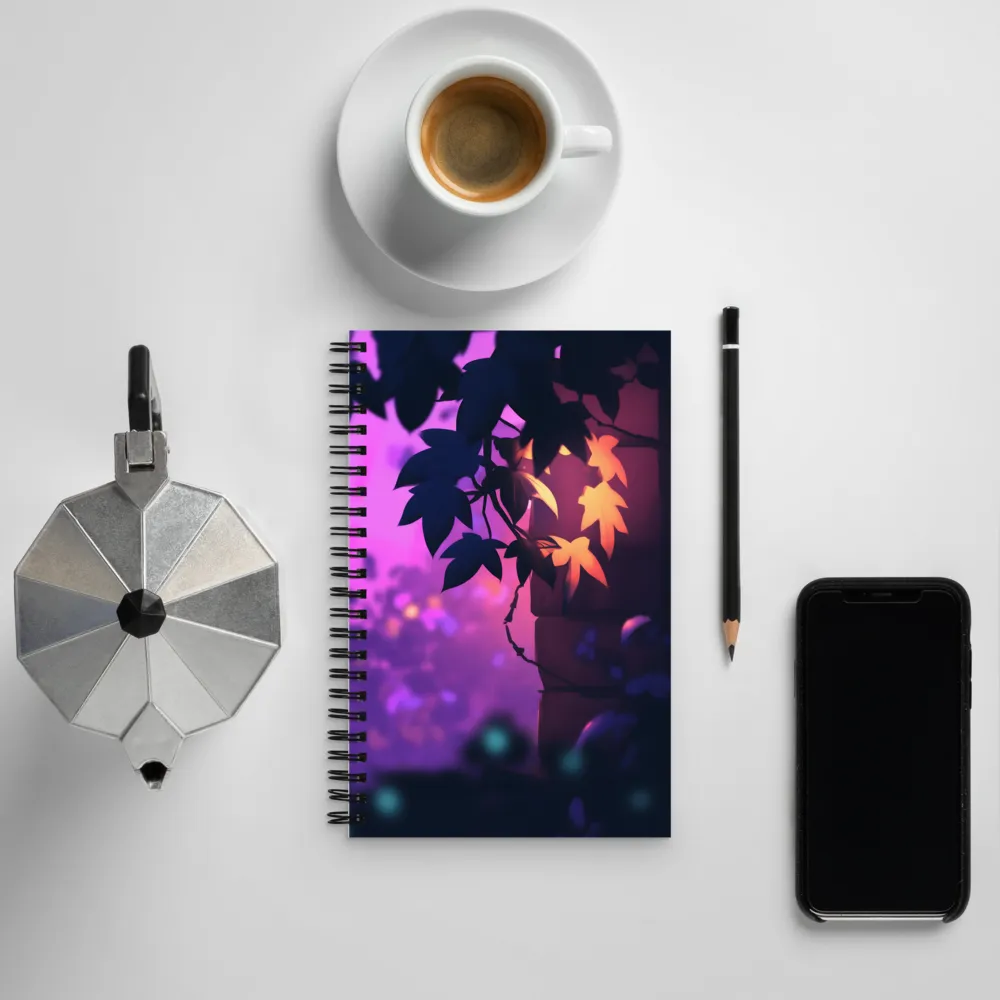 Whispers of Twilight | Spiral Notebook