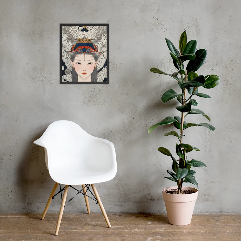 Serenity in Myth: A Traditional Portrait