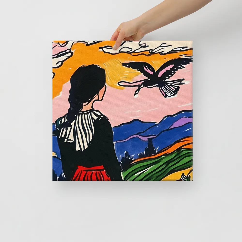 A Journey into Freedom | Canvas | 16″×16″