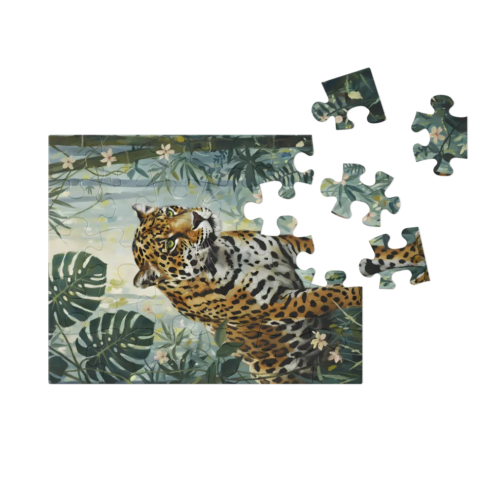 Jungle Sentinel 
 Jigsaw Puzzle in Tin Box