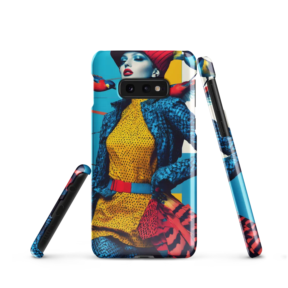Vibrant Fusion of Nature and Fashion