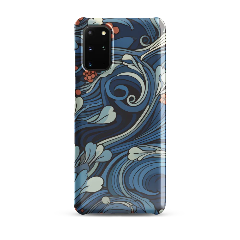 Nature's Elegance: An Oceanic Tapestry | Phone Case |  S20 Plus | Snap Case | Glossy
