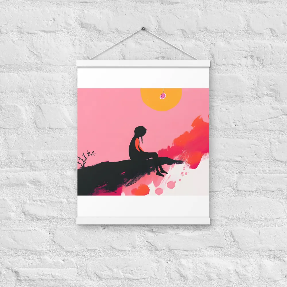 Whispers of the Sun | Poster With White Wood Hanger | 16″×20″