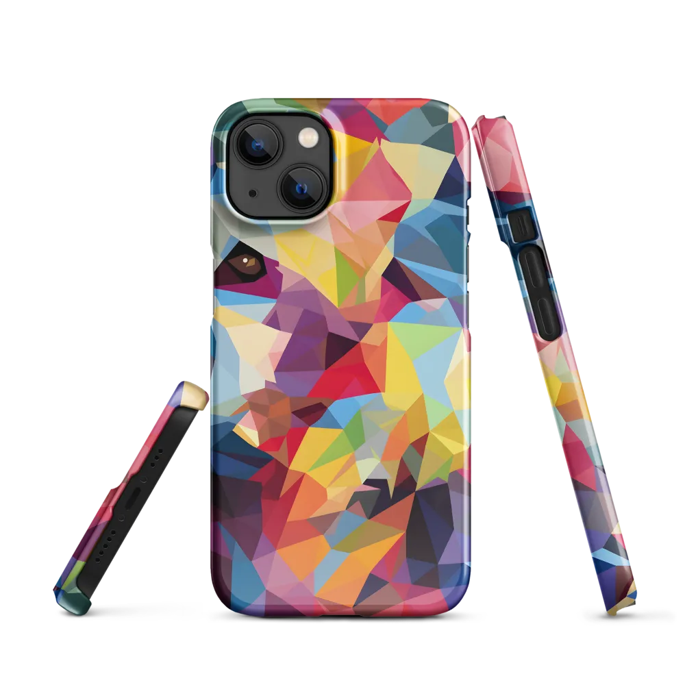 Playful Geometry: The Bear's Face | Phone Case |  13 | Snap Case | Glossy