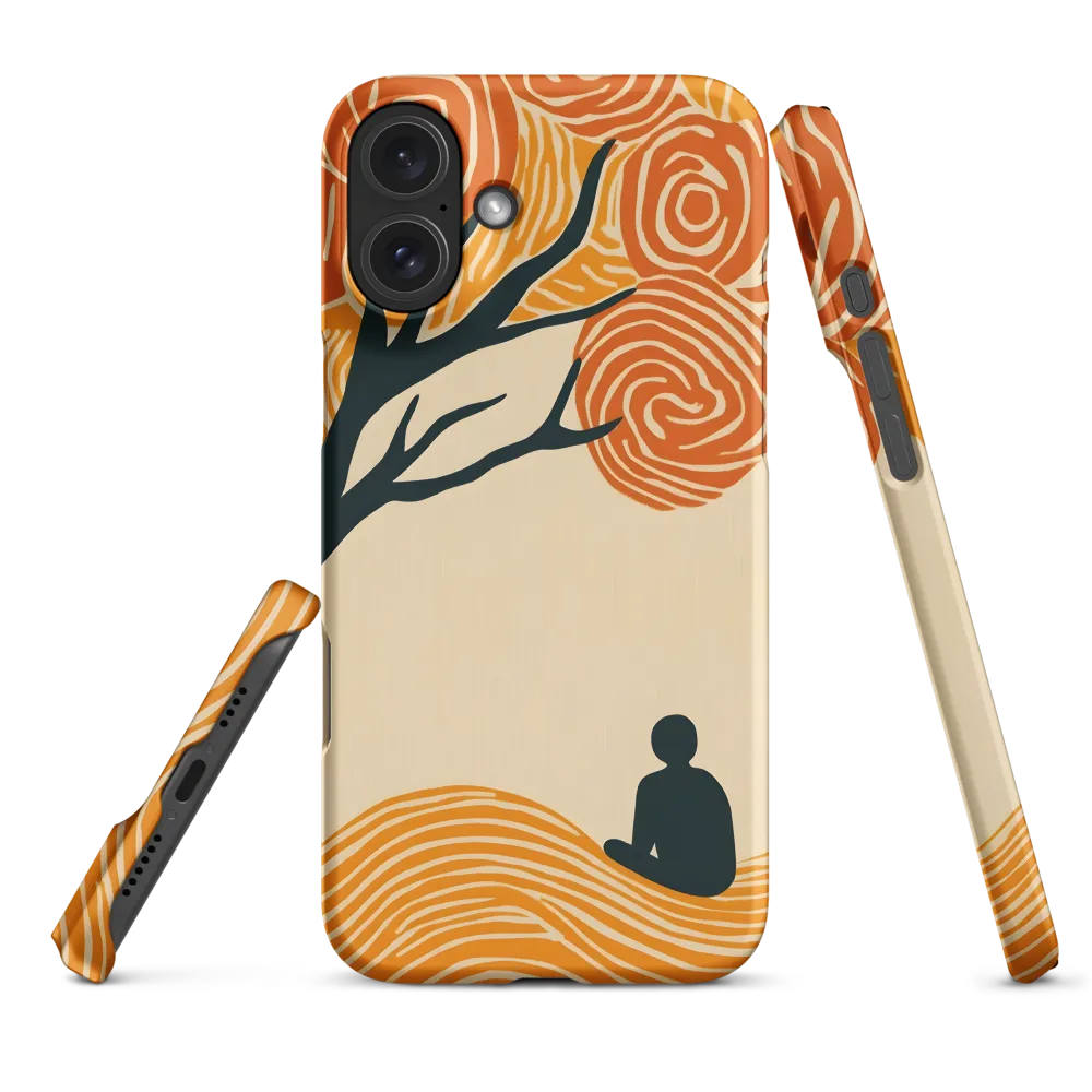 Silent Reflections under Swirling Leaves