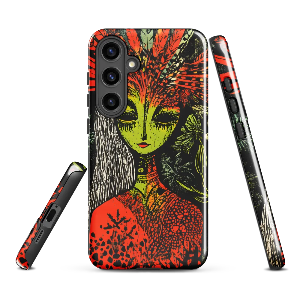 Mystical Flora: A Surreal Portrait