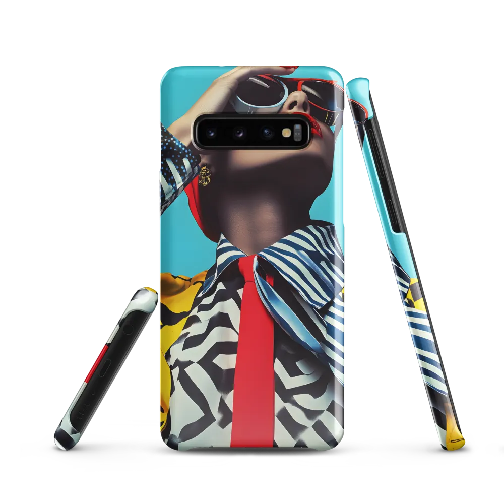 Chic Confidence in Bold Patterns