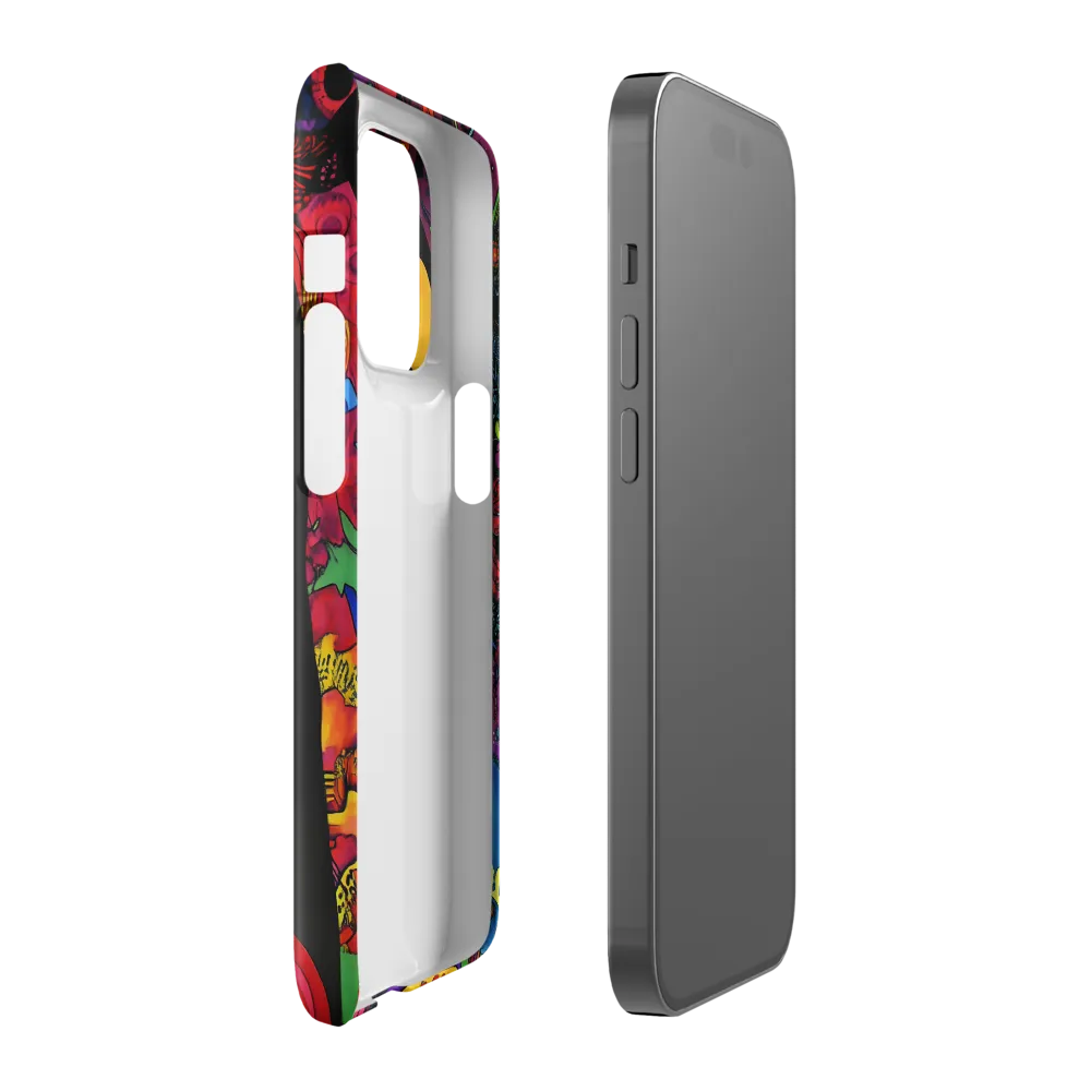 Ethereal Dreamscape in Vivid Colors | Phone Case |  14 Pro | Snap Case | Glossy