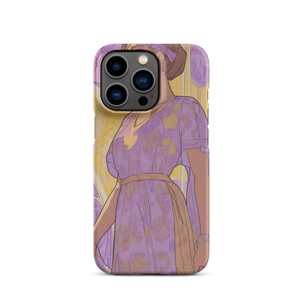 Elegance in Floral Harmony | Phone Case |  13 Pro | Snap Case | Matte